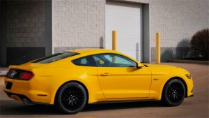 Ford Mustang Performance Exhaust - Dual Rear Exit - CORSA Performance - Cat Back - Polished - `15-`17